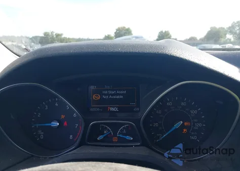 2017 Ford Focus Se из США, поврежденный, VIN 1FADP3K27HL301345